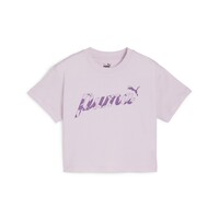 TeJenner Rapariga T-Shirt mangas curtas Womens Puma ESS+ BLOSSOM SHORT TEE G Violeta