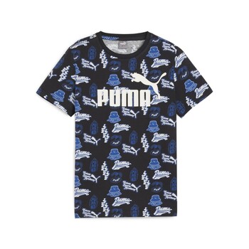 Textil Rapaz T-Shirt mangas curtas Puma ESS+ MID 90S AOP TEE B Azul