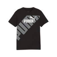 Te7-5 Rapaz T-Shirt mangas curtas Puma PUMA POWER GRAPHIC TEE B Preto