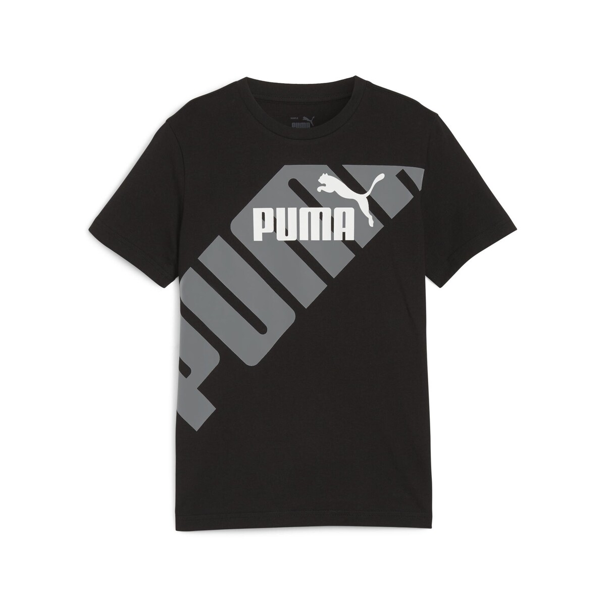 Textil Rapaz T-Shirt mangas curtas Puma suede PUMA suede POWER GRAPHIC TEE B Preto
