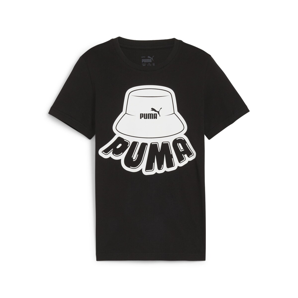 Textil Rapaz T-Shirt mangas curtas Puma Lined ESS+ MID 90S GRAPHIC TEE B Preto