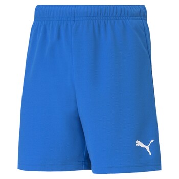 Textil Rapaz Shorts / Bermudas Puma TEAMRISE SHORT Azul