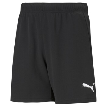 Textil Rapaz Shorts / Bermudas Puma TEAMRISE SHORT Preto