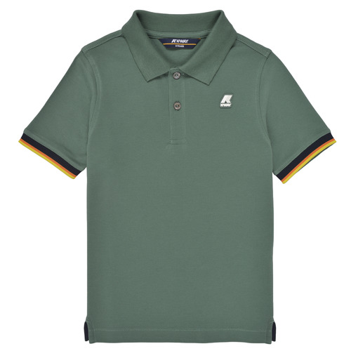 Textil Rapaz PS Paul Smith logo-patch organic-cotton sweatshirt K-Way P. VINCENT Verde