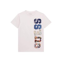 Textil Rapaz T-Shirt mangas curtas Guess BOC SS T SHIRT Branco