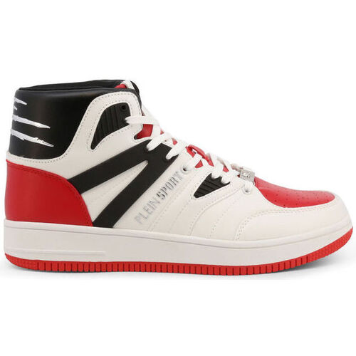 Sapatos Homem Sapatilhas Viscosa / Lyocell / Modalort sips993-52 rosso/nero/bco Branco