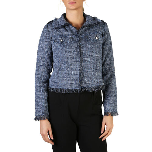 Textil Mulher Casacos/Blazers AM8858 Guess w82n30-f79b blue Azul