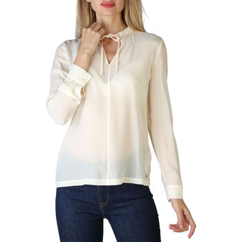 Textil Mulher camisas Tommy Hilfiger - ww0ww22173 Branco