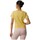 Textil Mulher T-Shirt mangas curtas New Balance Essentials Amarelo