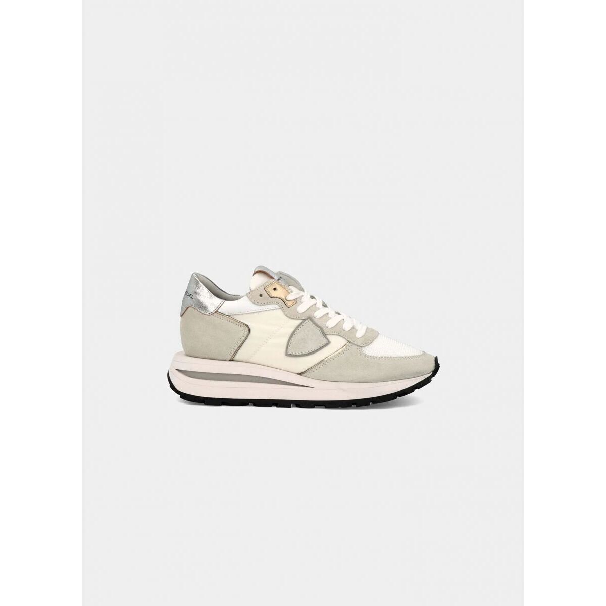 Sapatos Mulher Sapatilhas Philippe Model TKLD W003 - TROPEZ HAUTE-BLANC Branco