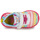 Sapatos Rapariga Sapatilhas Agatha Ruiz de la Prada DEPORTIVO CORAZON Rosa / Multicolor