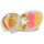 Sapatos Rapariga Sandálias Prada printed buttoned shirta Prada SANDALIA CEREZAS Prata / Rosa