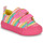 Sapatos Rapariga Sapatilhas Agatha Ruiz de la Prada ZAPATO LONA RAYAS Rosa / Multicolor