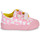 Sapatos Rapariga Sapatilhas Agatha Ruiz de la Prada ZAPATO LONA CORAZONES Rosa / Branco