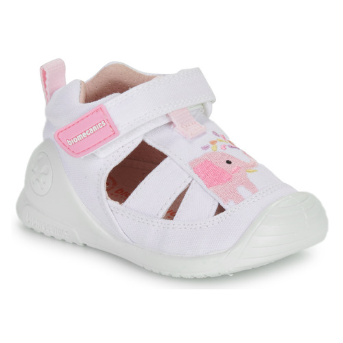 Sapatos Rapariga Sandálias Biomecanics SANDALIA ELEFANTE Brings / Rosa