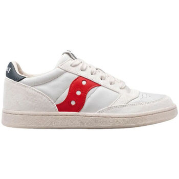 Sapatos Homem Sapatilhas grid Saucony Jazz Court S70671-4 White/Red Branco