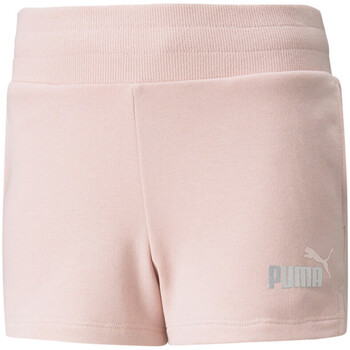 Textil Criança Shorts / Bermudas Glitter Puma  Rosa