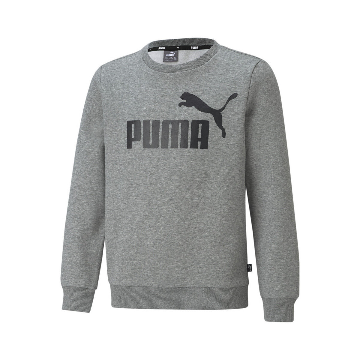 Textil Rapaz Sweats Puma  Cinza