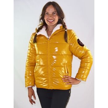 Textil Mulher Sapatilhas de corrida Lauren Ralph Lauren dpps204-30 oro Amarelo
