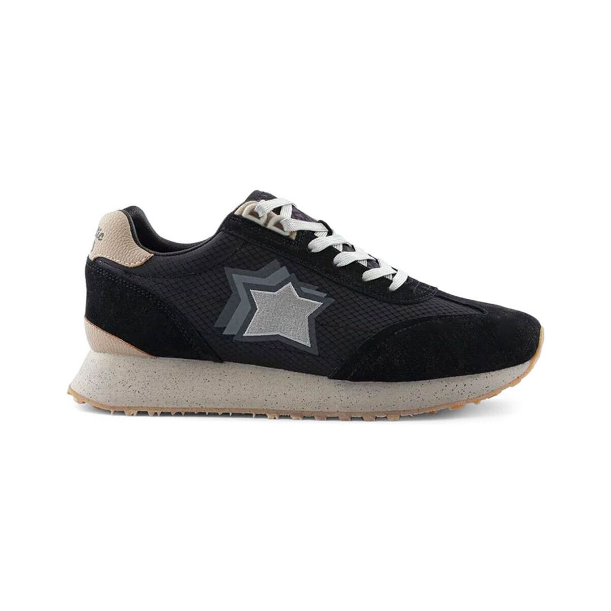 Sapatos Homem Sapatilhas Atlantic Stars fenixc-bbgw-fn02 black Preto