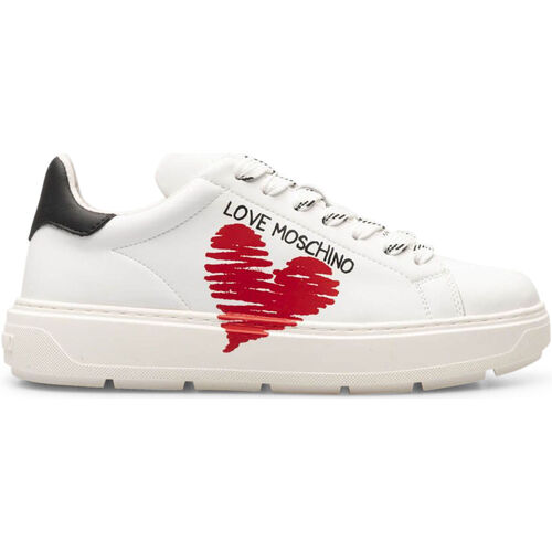 Sapatos Mulher Sapatilhas Love Moschino ja15394g1gia1-10a white Branco