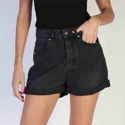 Textil Mulher Shorts / Bermudas Richmond hwp23144sh black/black Preto