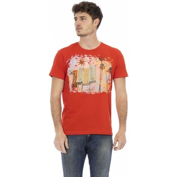 Textil Homem T-Shirt mangas curtas Trussardi - 2AT29 Vermelho