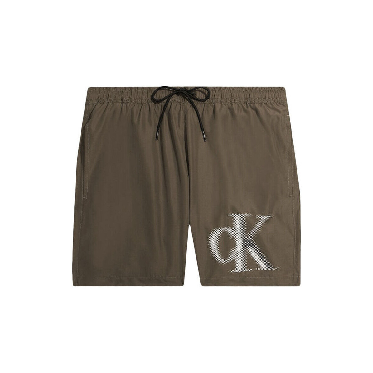 Textil Homem Shorts / Bermudas Calvin Klein Jeans km0km00800-gxh brown Castanho