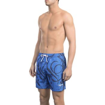 Textil Homem Shorts / Bermudas Bikkembergs - bkk1mbm16 Azul