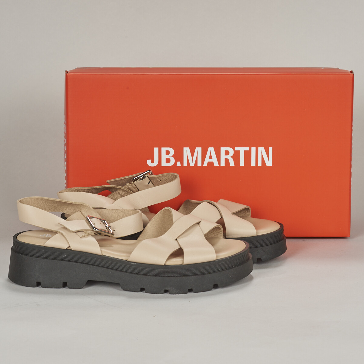 Sapatos Mulher Sandálias JB Martin DECI Branco