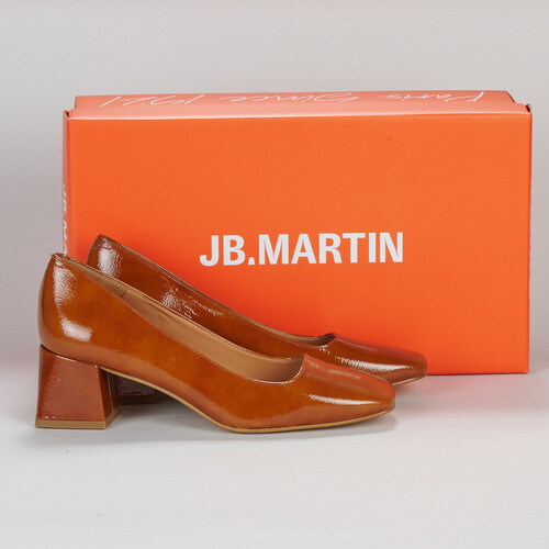 Sapatos Mulher Escarpim JB Martin LISA Verniz / Conhaque