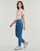 Textil Mulher Calças de ganga tapered Calvin Klein Jeans MOM JEAN Azul