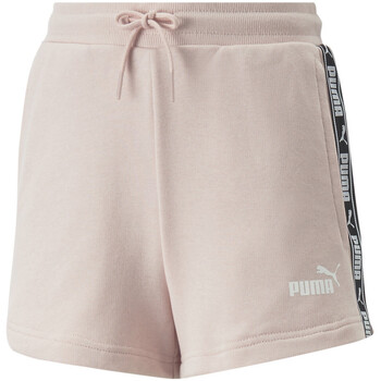 Textil Rapariga Shorts / Bermudas Puma asfalto  Rosa