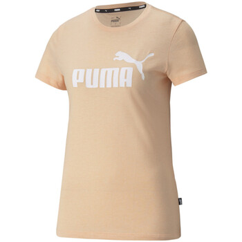 Textil Mulher T-Shirt mangas curtas Puma  Rosa