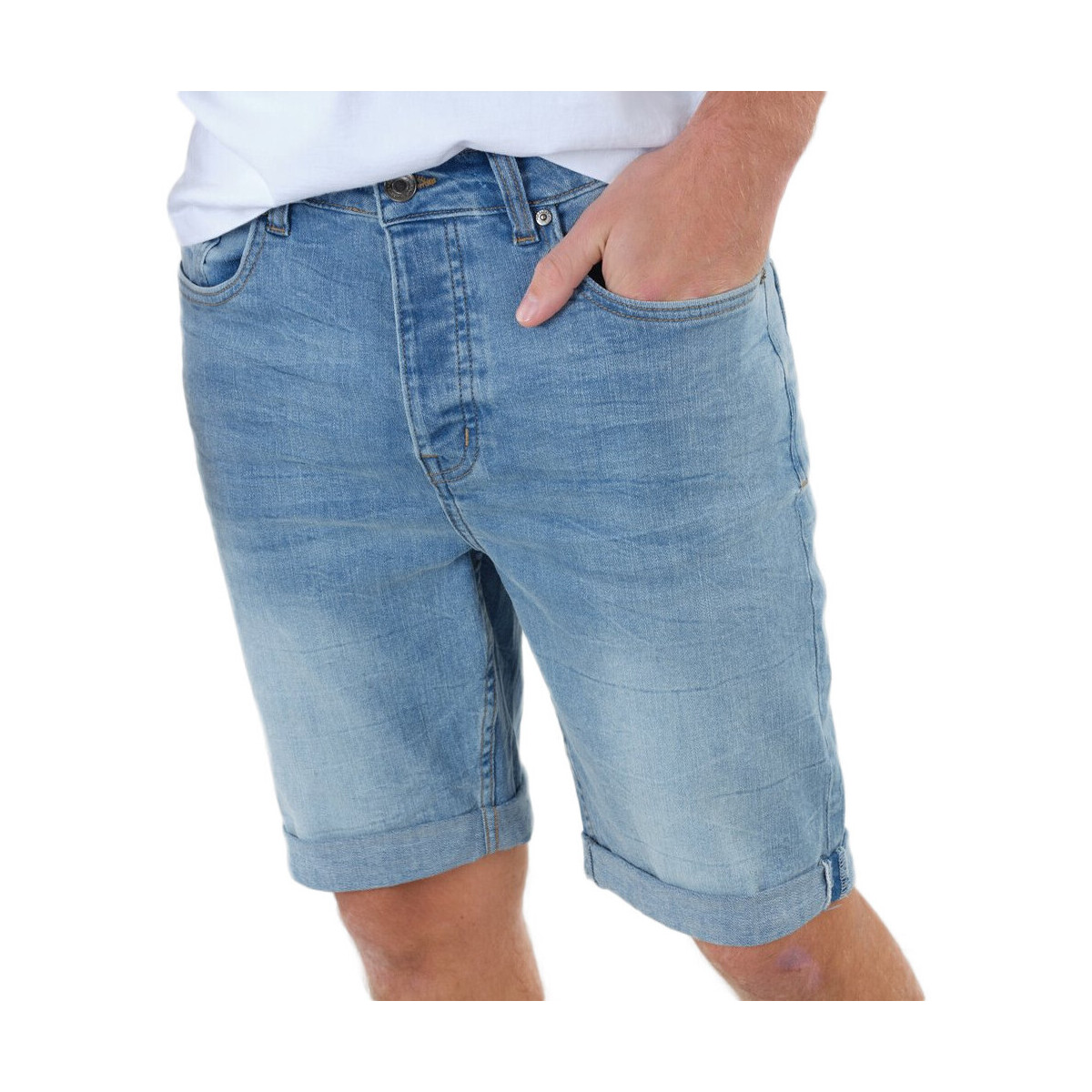 Textil Homem Shorts / Bermudas Deeluxe  Azul