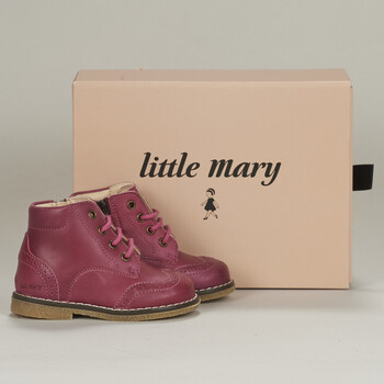 Sapatos Criança Botas baixas Little Mary JANIE Rosa