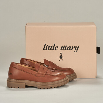 Sapatos Rapariga Mocassins Little Mary MARILOU Castanho