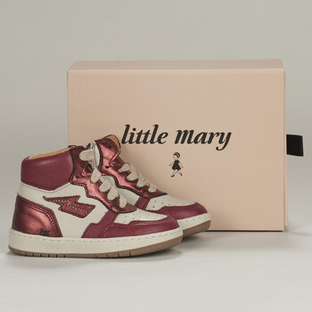 Sapatos Criança Sapatilhas de cano-alto Little Mary CAMILLE Vermelho