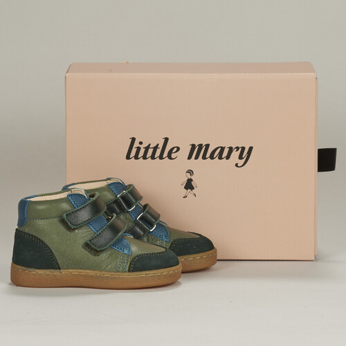 Sapatos Rapaz Sapatilhas de cano-alto Little Mary LEIO Verde