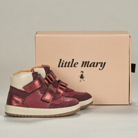 Sapatos Rapariga Sapatilhas de cano-alto Little Mary  Vermelho
