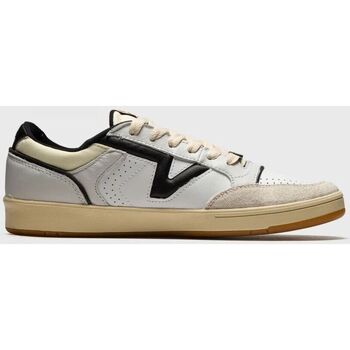 Sapatos Homem Sapatilhas Vans Denim LOWLAND -  VN0A5KYF6BT1-WHITE/BLACK Branco