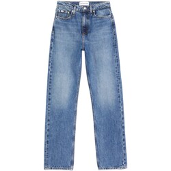 Textil Mulher Calças Jeans negro Calvin Klein Jeans J20J221244 Azul