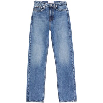 Textil Mulher Calças Jeans cap logo-print Calvin klein acc beanie 0000px0116 black J20J221244 Azul