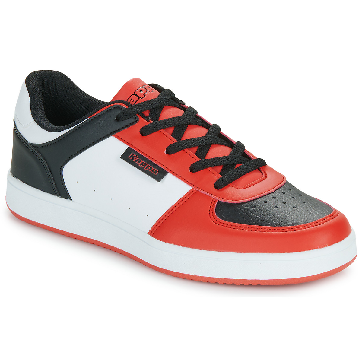 Sapatos Homem Sapatilhas Kappa MALONE 4 Branco / Preto / Vermelho