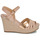 Sapatos Mulher Sandálias Conjunto de roupa de cama ISALINE Bege / Cru / Dourado / Rosa