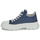 Sapatos Mulher Sapatilhas Altura do tacão : 4.0cm DENISSA Azul / Ganga
