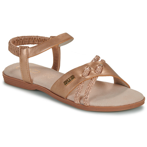 Sapatos Mulher Sandálias Calças finas / Sarouels IRMAK Dourado / Rosa