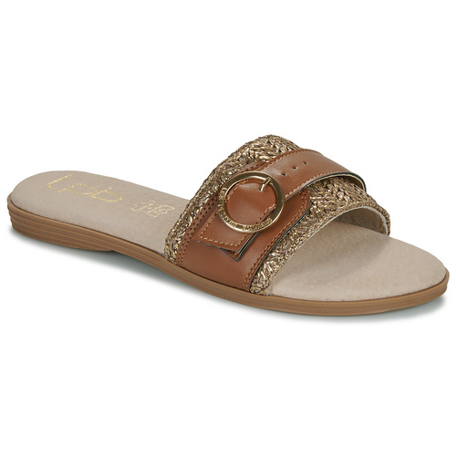 Sapatos Mulher Chinelos Only & Sons INDE Ouro / Castanho