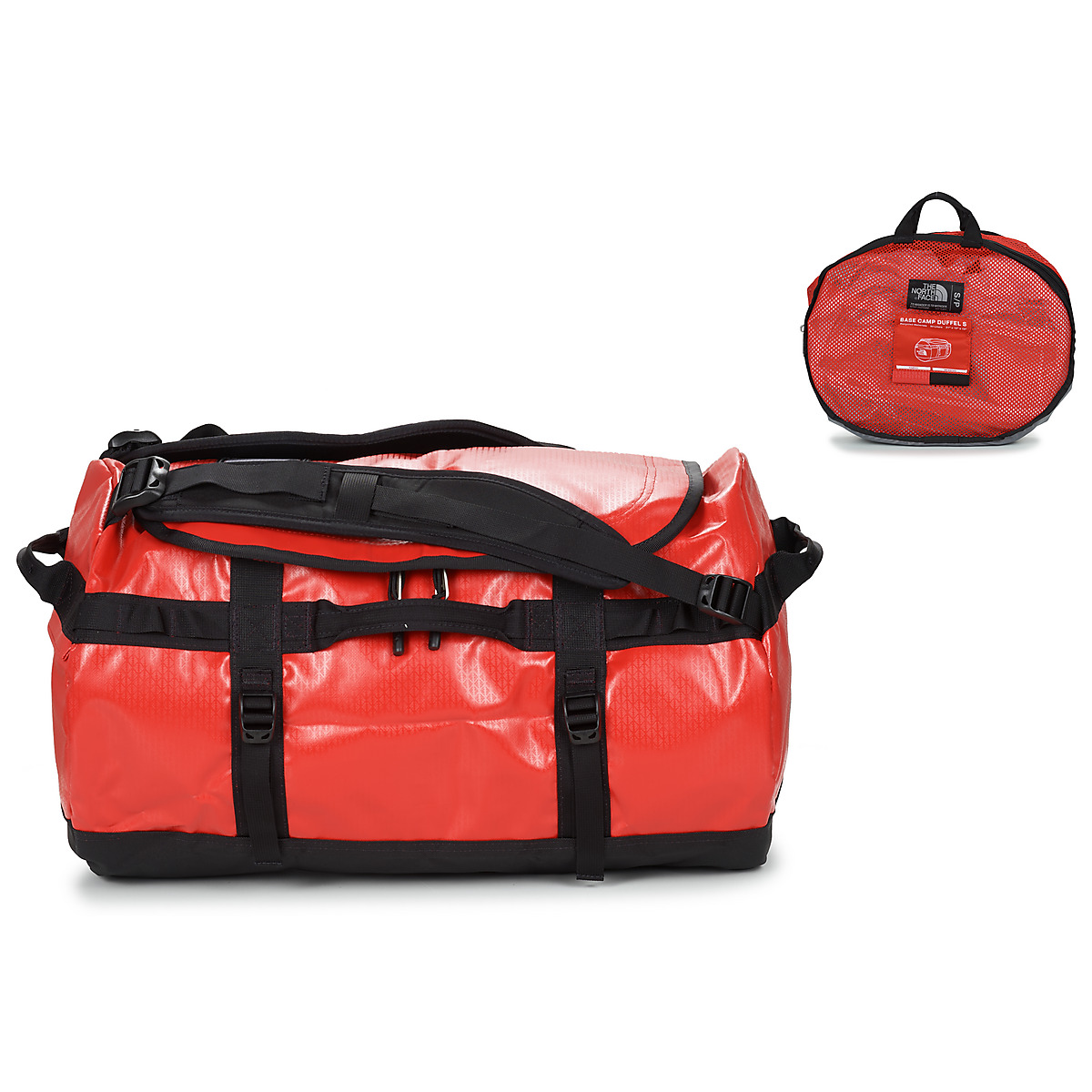 Malas Save The Duck The North Face BASE CAMP DUFFEL - S Vermelho