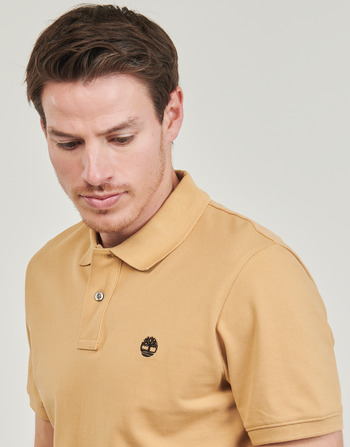 Timberland Pique Short Sleeve Polo Bege
